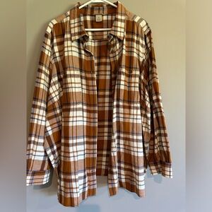 Women’s Flannel 4X Duluth Trading Co shirt.